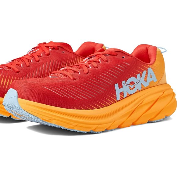 Hoka Other - Hoka $125 Rincon 3 Men's Fiesta / Amber Yellow Running Shoes Sz 10 NIB!